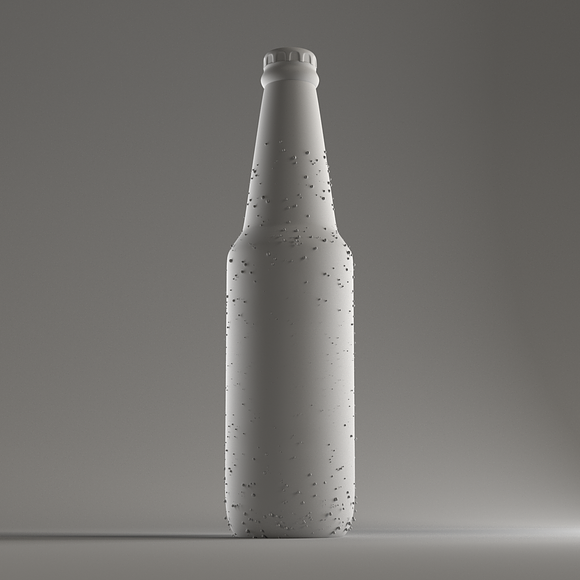 Heineken Bottle Render (C4D/Corona) in Product Mockups - product preview 2