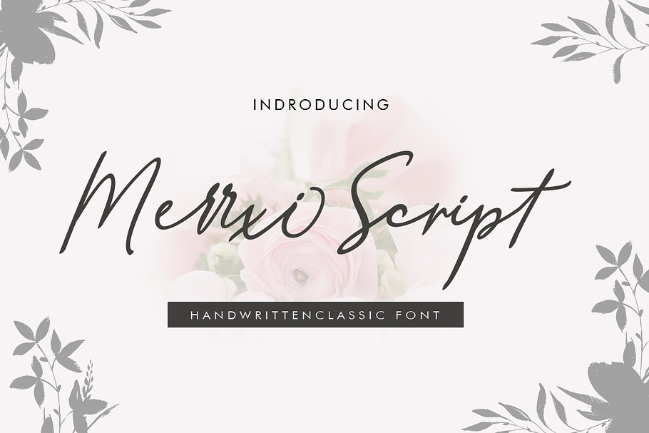New Merrxi Script in Script Fonts - product preview 8