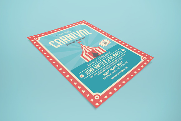 Carnival Flyer in Flyer Templates - product preview 1
