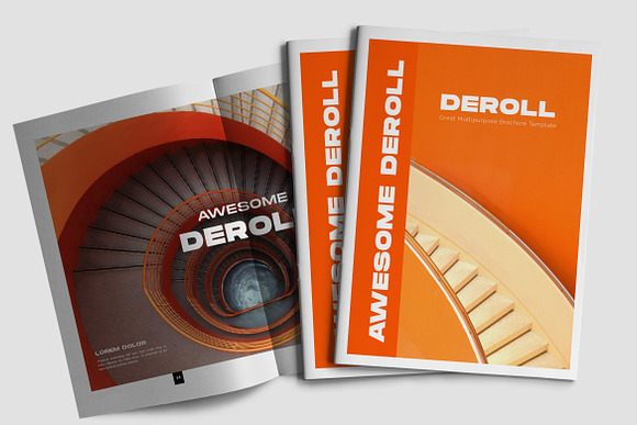 DEROL  - Multipurpose Brochure in Brochure Templates - product preview 4