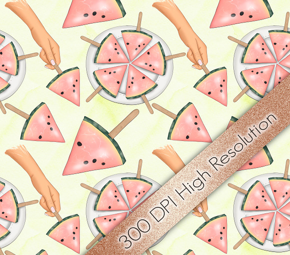 Best summer Ever Clipart & Patterns in Illustrations - product preview 8