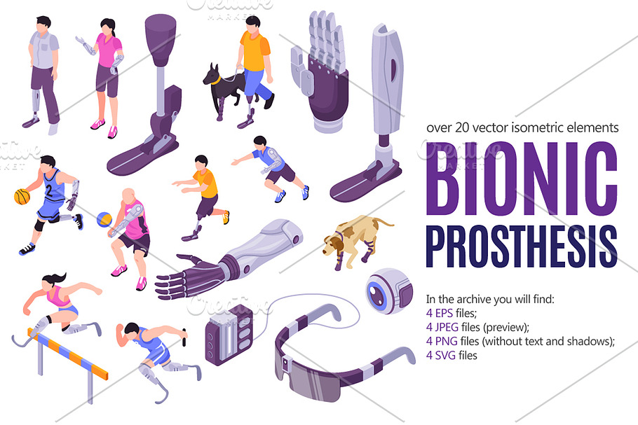 Bionic Prosthesis Isometric Set