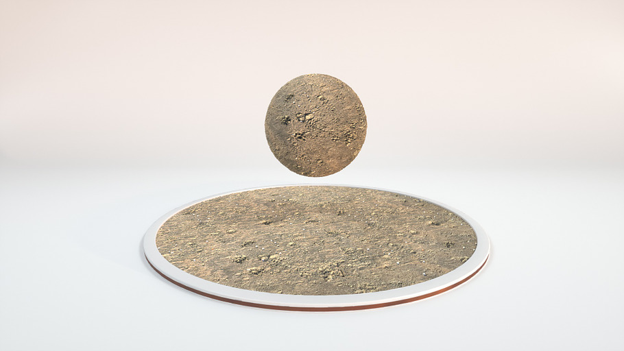 4 Seamless Beach Sand Textures in Organic - product preview 3