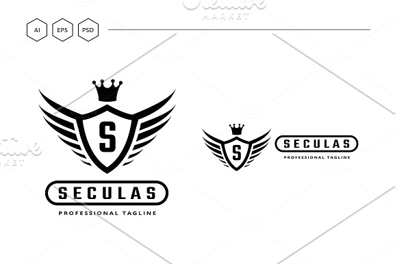 Seculas Letter S Logo in Logo Templates - product preview 4