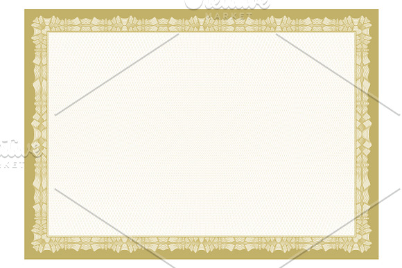 Certificate340 in Stationery Templates - product preview 2