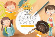 Back to School Clipart Collection