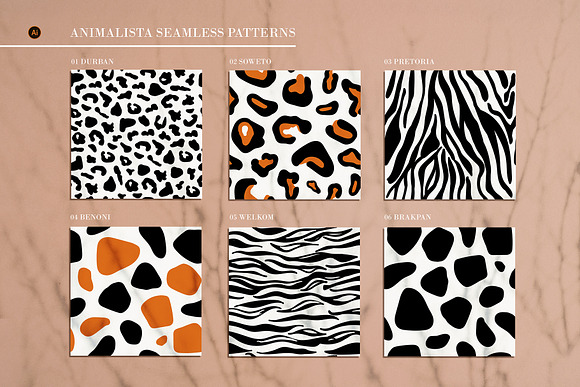 Animalista - patterns collection in Patterns - product preview 2