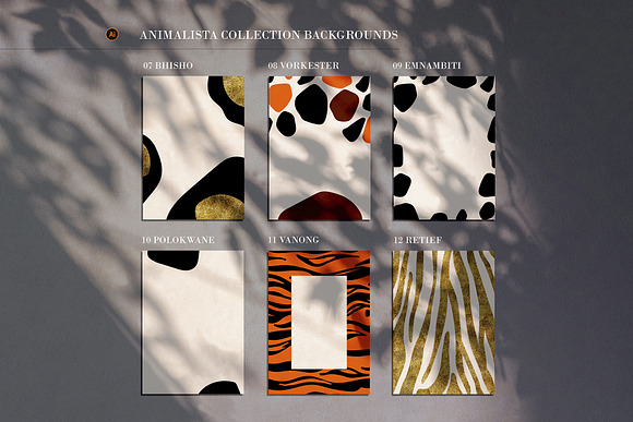 Animalista - patterns collection in Patterns - product preview 5
