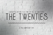 The Twenties - A True American Font