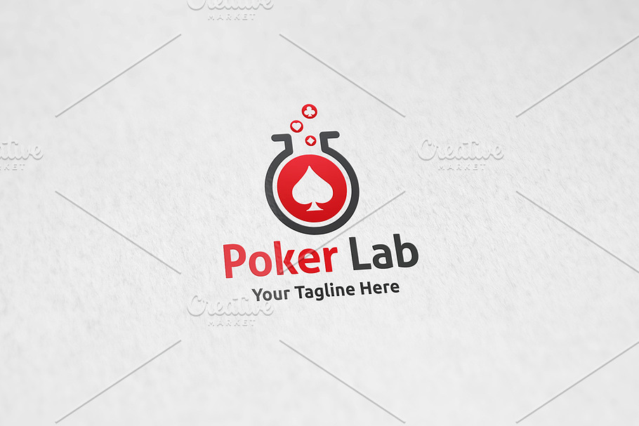 Poker Lab - Logo Template