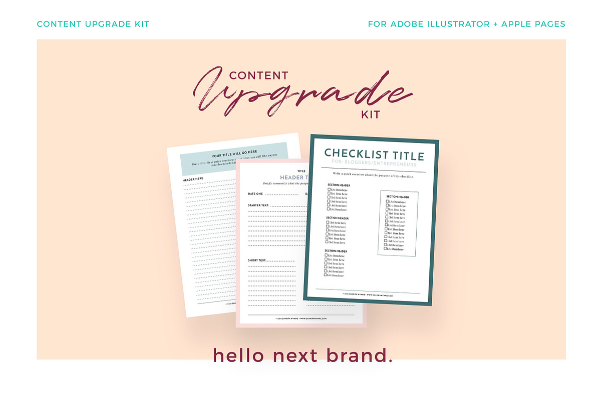 Content Upgrade Kit in Presentation Templates - product preview 8