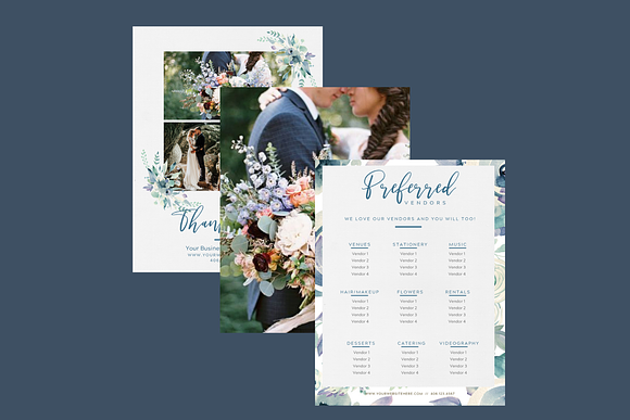 Canva Wedding Welcome Template in Brochure Templates - product preview 4