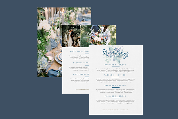 Canva Wedding Welcome Template in Brochure Templates - product preview 5