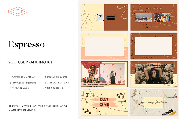 Espresso Youtube Branding Kit