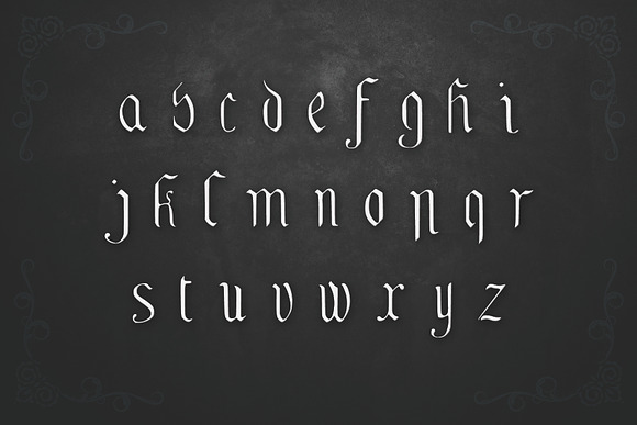 GRIFFIN, a Blackletter Typeface in Blackletter Fonts - product preview 2