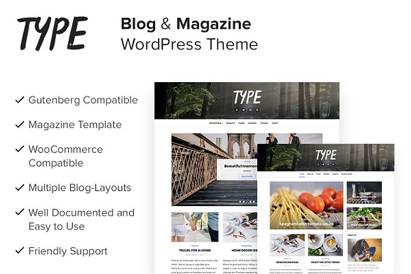 Type Plus - WordPress Theme in WordPress Blog Themes - product preview 4