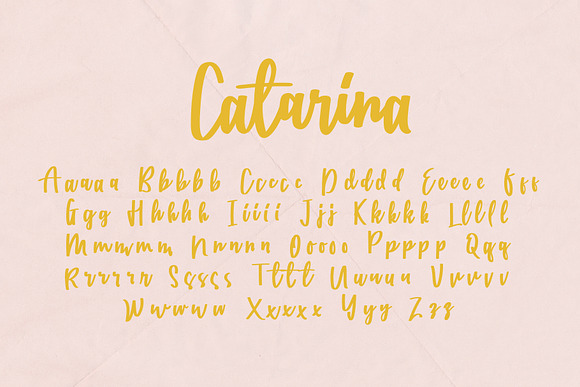Catarina an Handwritten Font in Script Fonts - product preview 7