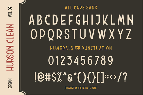 HURSON SANS - Clean Version in Sans-Serif Fonts - product preview 2