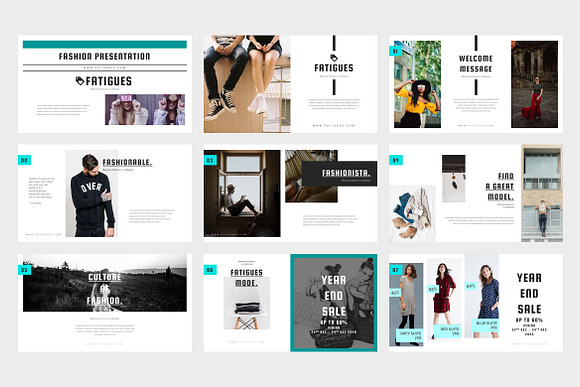 Fatigues : Fashion Style Keynote in Keynote Templates - product preview 1
