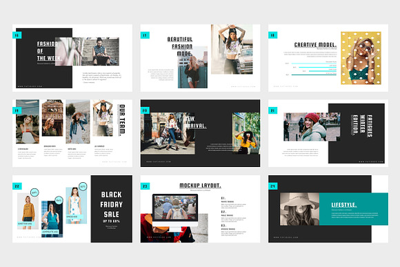 Fatigues : Fashion Style Keynote in Keynote Templates - product preview 3