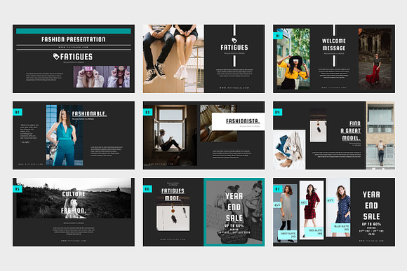 Fatigues : Fashion Style Keynote in Keynote Templates - product preview 5