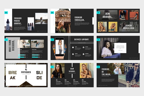 Fatigues : Fashion Style Keynote in Keynote Templates - product preview 6