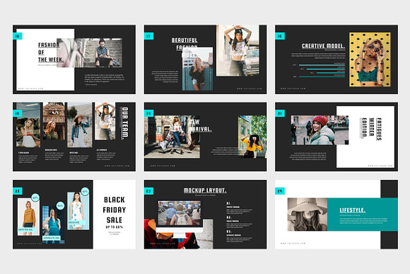 Fatigues : Fashion Style Keynote in Keynote Templates - product preview 7