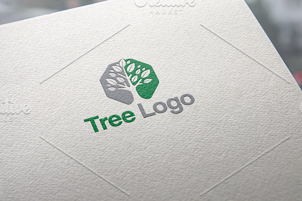 Tree Octagon Logo