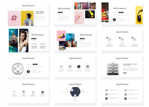 Multi - Google Slides Template in Google Slides Templates - product preview 2