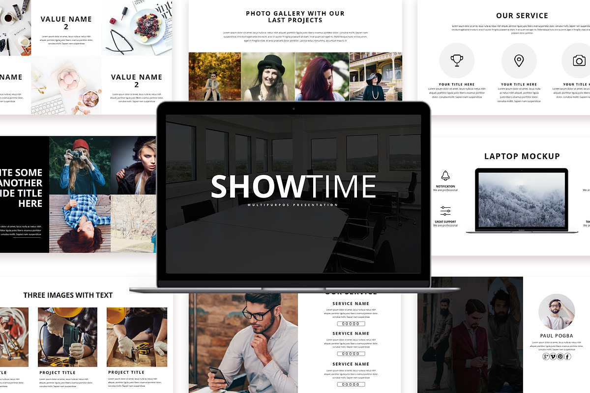 Showtime Keynote Template in Keynote Templates - product preview 8