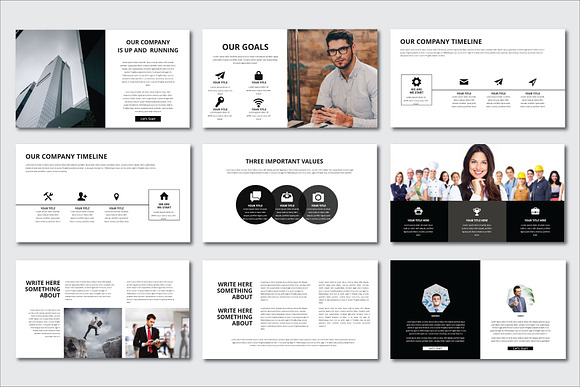 Showtime Keynote Template in Keynote Templates - product preview 1