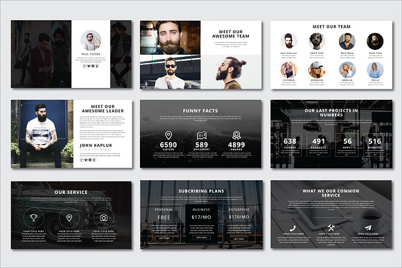 Showtime Keynote Template in Keynote Templates - product preview 4