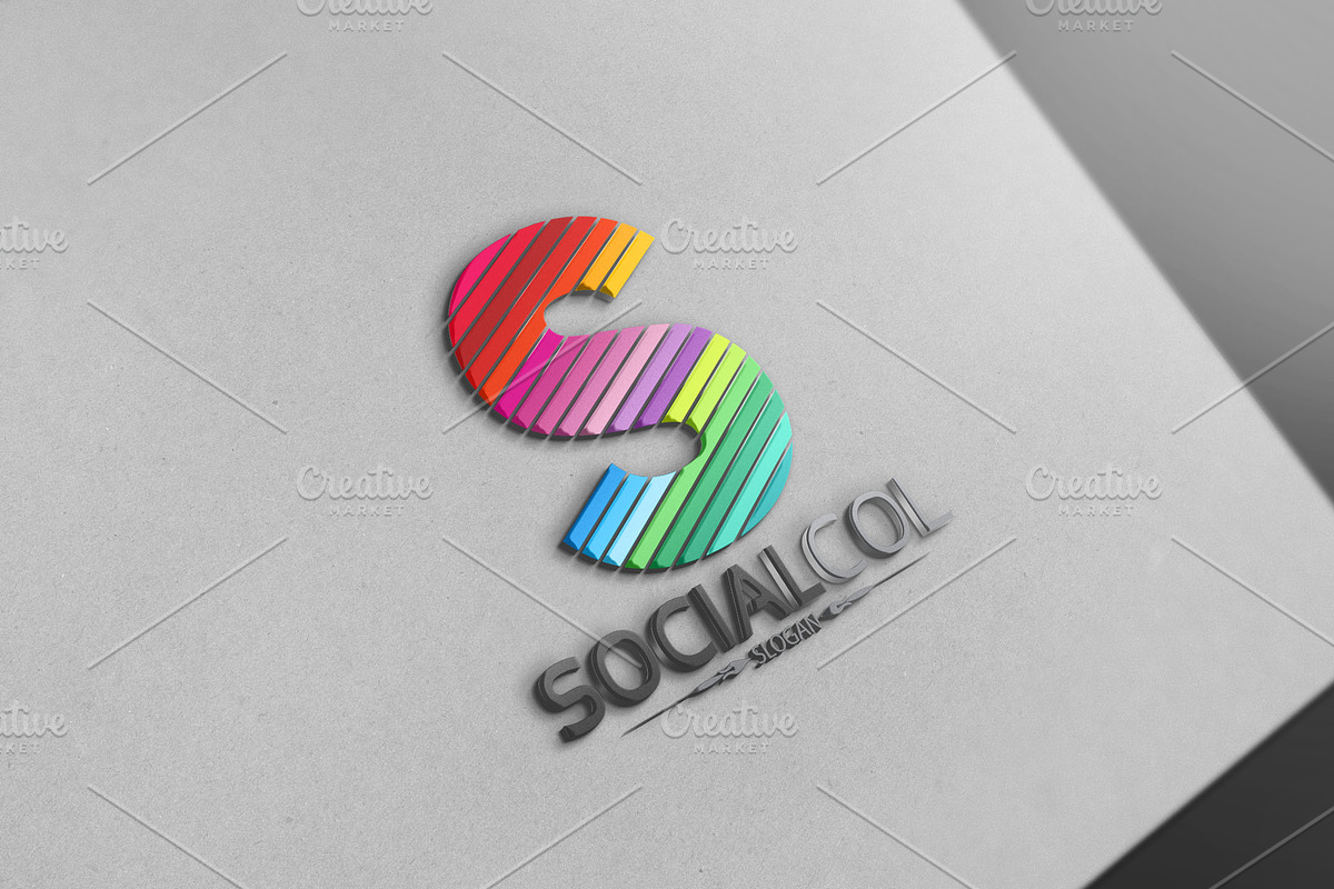 Colorful S Letter Logo in Logo Templates - product preview 8