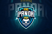 King Panda - Mascot & Esport Logo