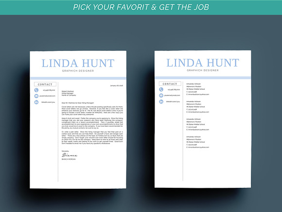 Professional Resume Template in Resume Templates - product preview 6