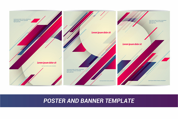 Poster and banner template in Flyer Templates - product preview 2