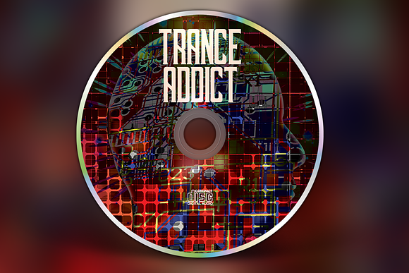 Trance Addict CD Album Artwork in Templates - product preview 1