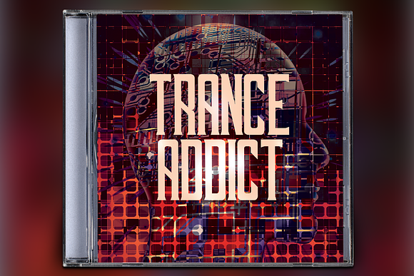Trance Addict CD Album Artwork in Templates - product preview 4