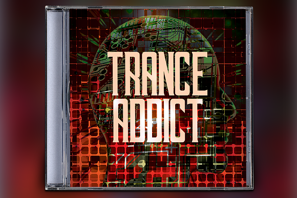 Trance Addict CD Album Artwork in Templates - product preview 5