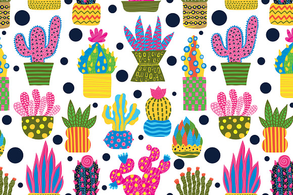 Super cacti! in Patterns - product preview 6