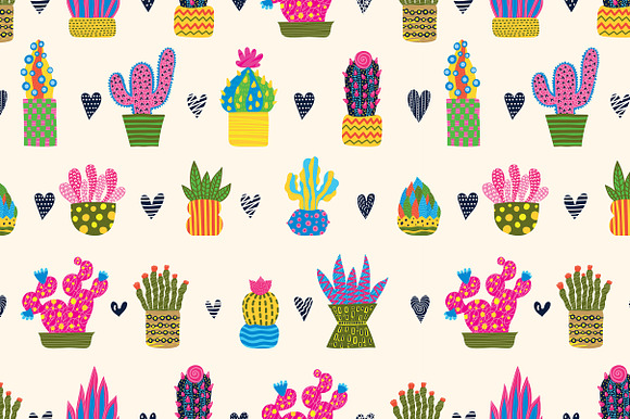 Super cacti! in Patterns - product preview 8