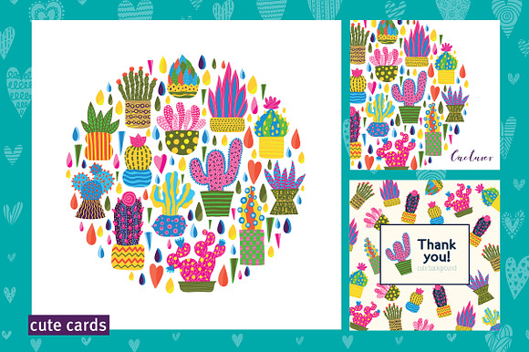 Super cacti! in Patterns - product preview 11