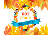 Hot Price Special Offer with Round