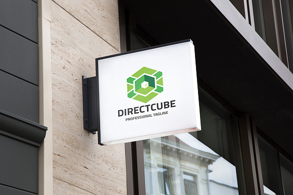 Direct Cube Logo in Logo Templates - product preview 3