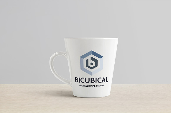 Bicubical Letter B Logo in Logo Templates - product preview 2