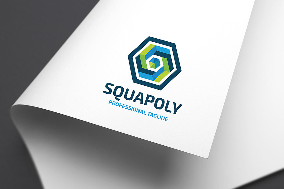 Squapoly Letter S Logo in Logo Templates - product preview 8