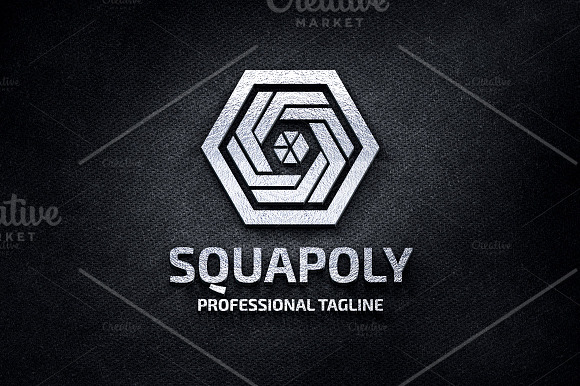 Squapoly Letter S Logo in Logo Templates - product preview 2
