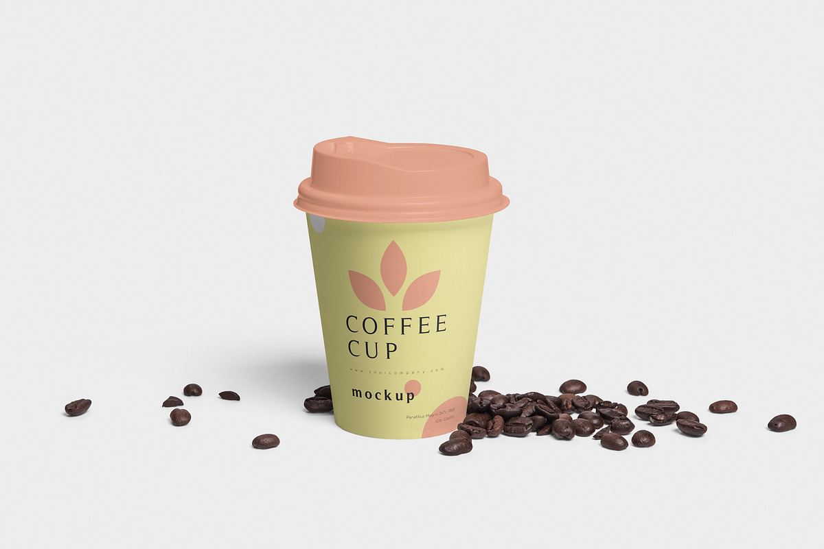 Disposable Coffee Cup Mockups in Product Mockups - product preview 8