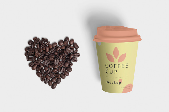 Disposable Coffee Cup Mockups in Product Mockups - product preview 2