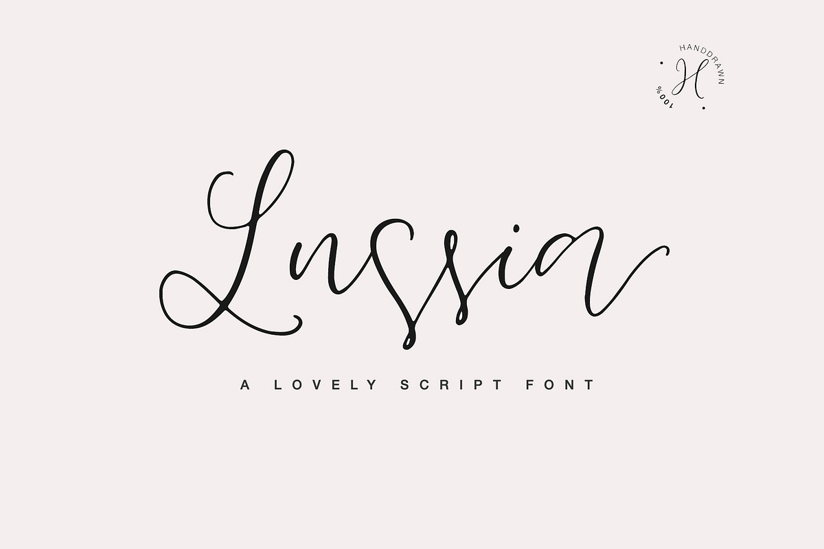 LUSSIA SCRIPT in Script Fonts - product preview 8